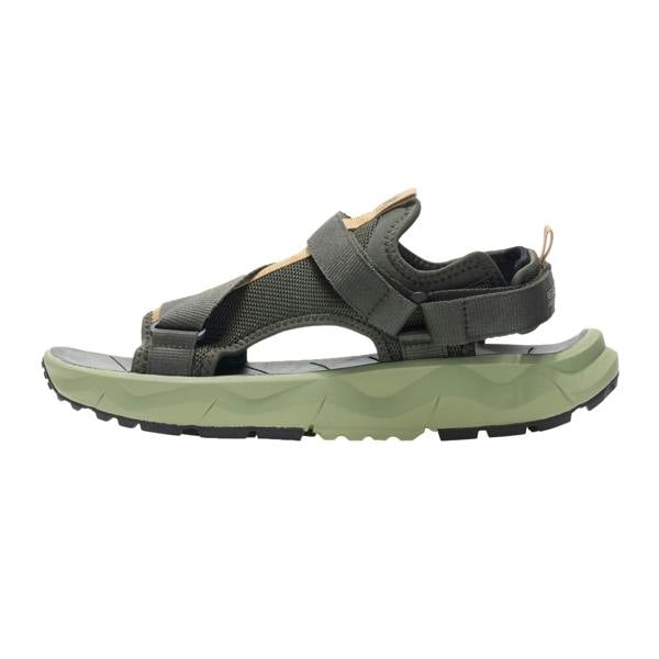 Regatta Mens Lito Sandals - Dark Khaki/Wood Brown - 