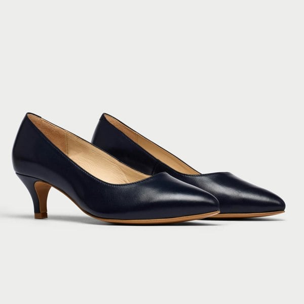 Calla Ava Shoes - Navy Leather