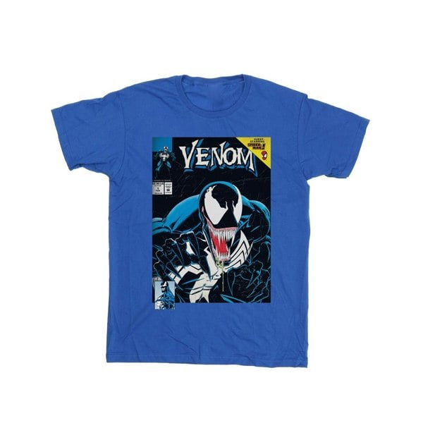 Marvel Boys Comics Venom Comic Cover T-Shirt - Royal Blue