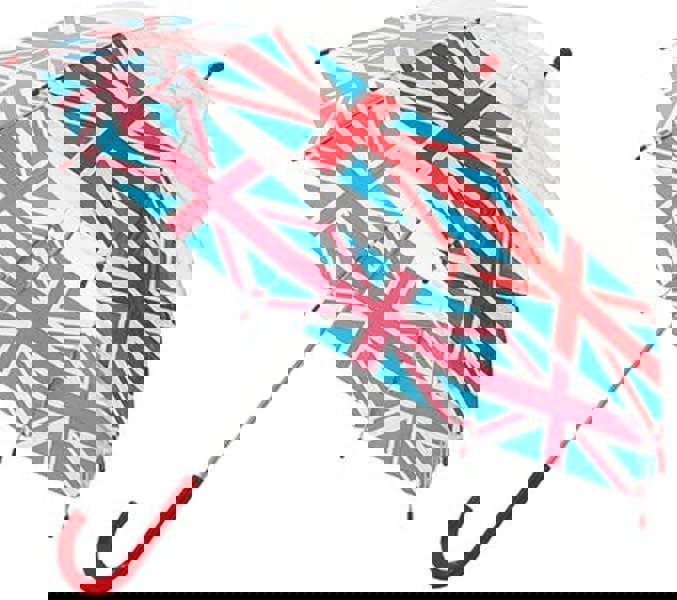 KAV Kids Transparent School Umbrella Boys and Girls - Sweet, Beautiful, Lightweight Design Dome Parasol for Your Child