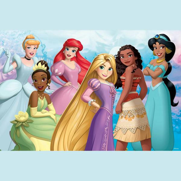 Prime 3D Puzzles Prime 3D/2D Disney Princess 200 Piece Double-Sided Puzzle