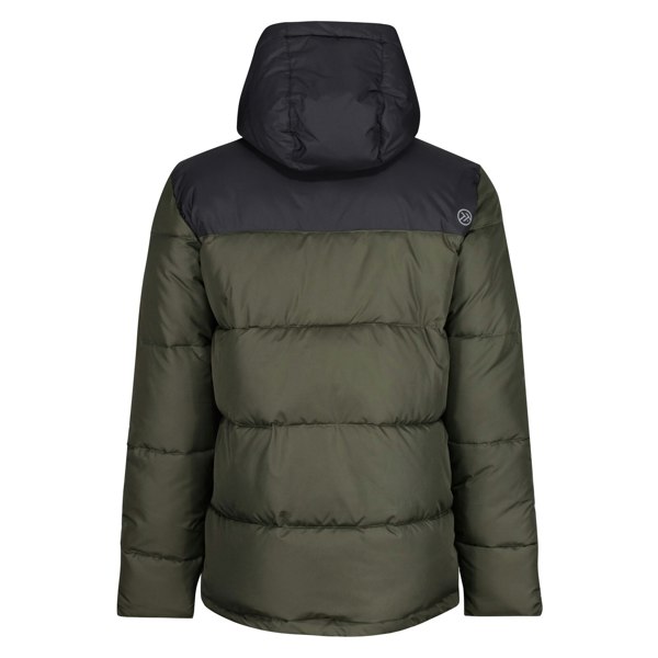 Regatta Men's Regime Insulated Padded Jacket - Dark Khaki/Black