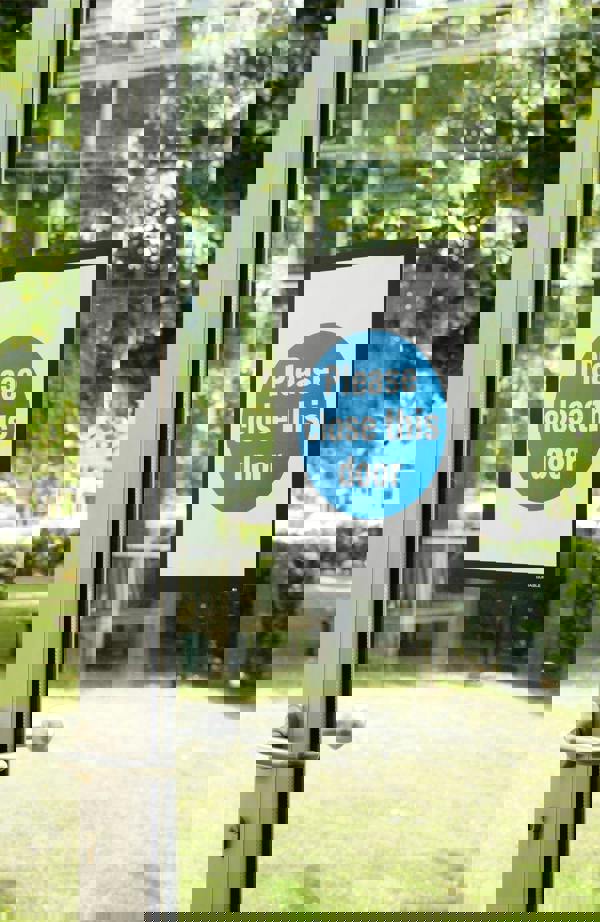 Durable DURAFRAME Self Adhesive Magnetic Signage Frame | 10 Pack | A4 Black