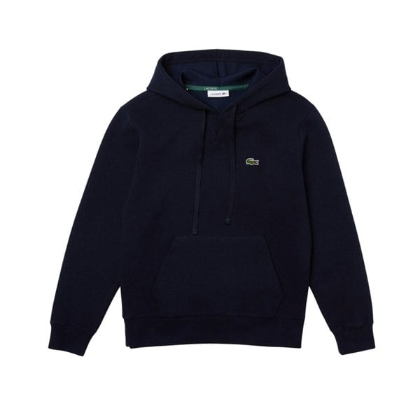 Lacoste Women's Cotton Blend Loose Hoodie - Navy