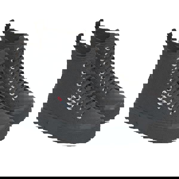 Superga Unisex Adult 2750 Cotton Mid Cut High Tops - Grey Magnet