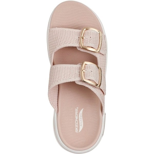 Skechers Go Walk Arch Fit 2.0 Destined Textile Women's Blush Sandals