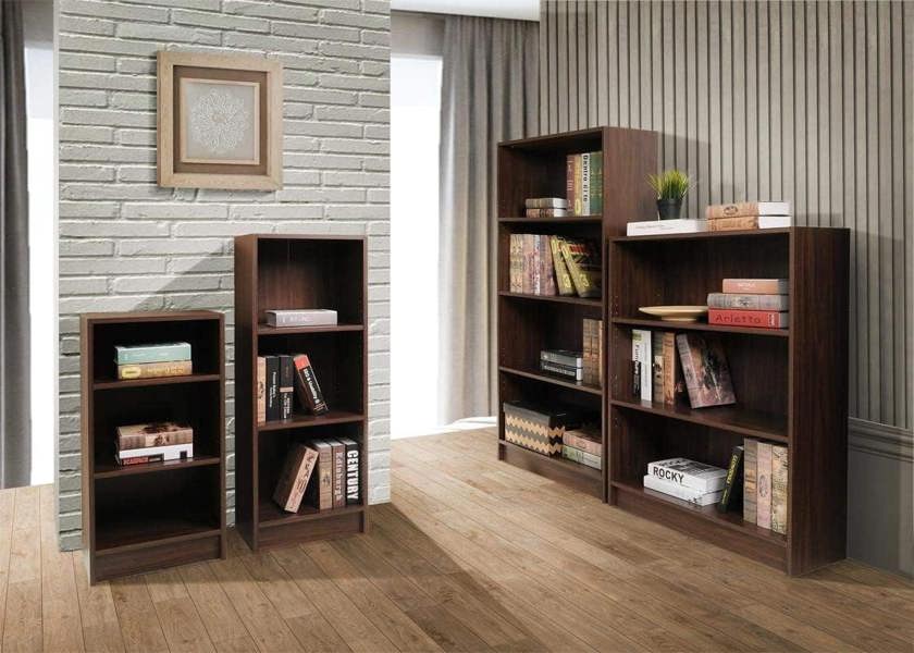 Timber Art Design Small 3 Tier Cube Bookcase Display Shelving Storage Unit Wood Furniture