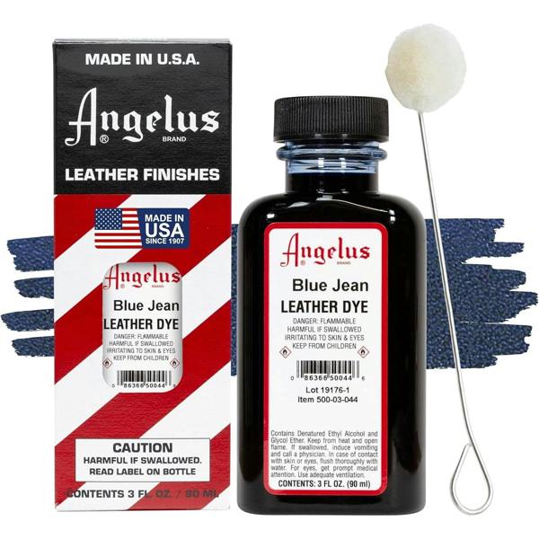 Angelus Leather Dye - Permanent Deep Penetrating Colour Change 3oz