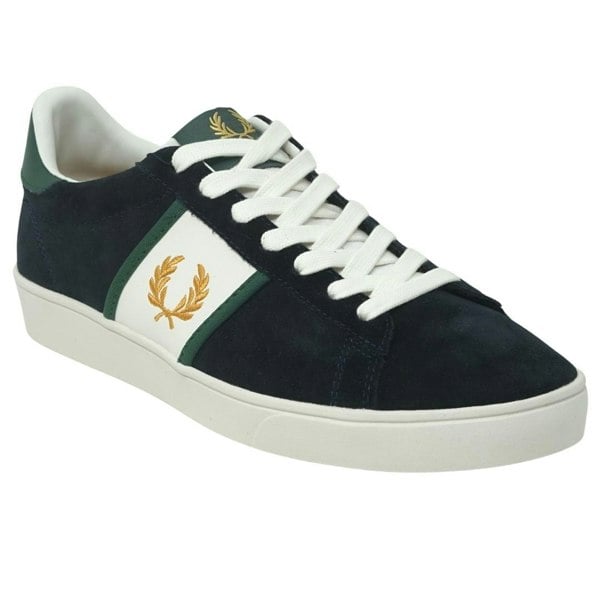 Fred Perry Spencer Suede Tipping Mens Trainers - Blue