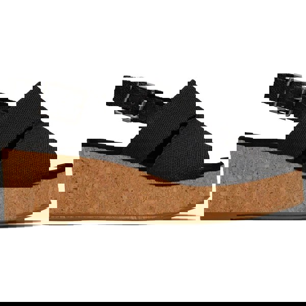 TOMS Claudine Wedge Womens - Black