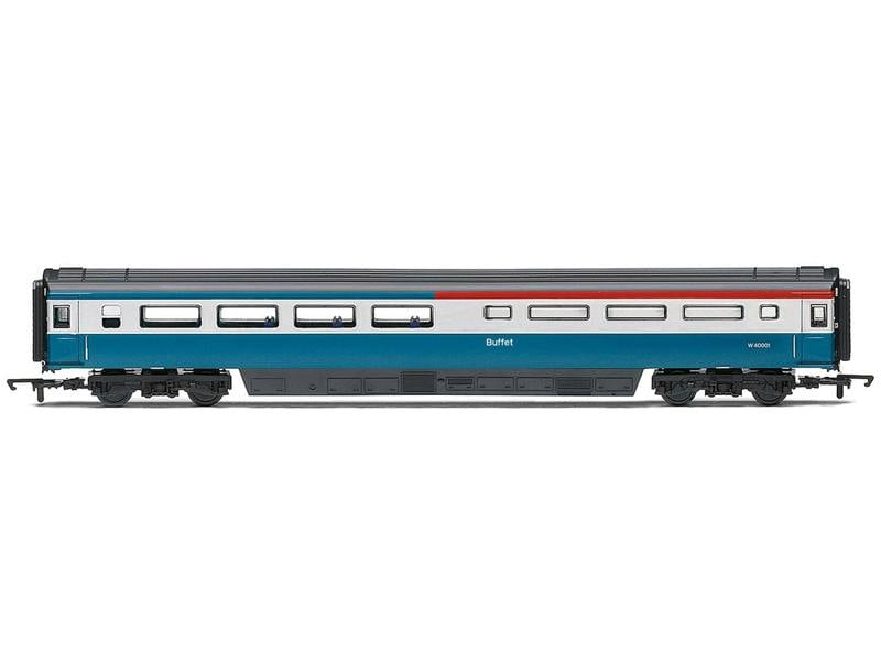 Hornby Railroad Mk3 HST TRUB Coach BR Blue/Grey 40327