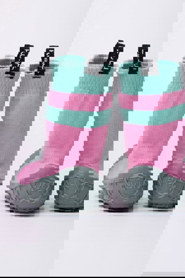 Turtl Kids' Recycled Indoor Outdoor Sock Shoes in Pink