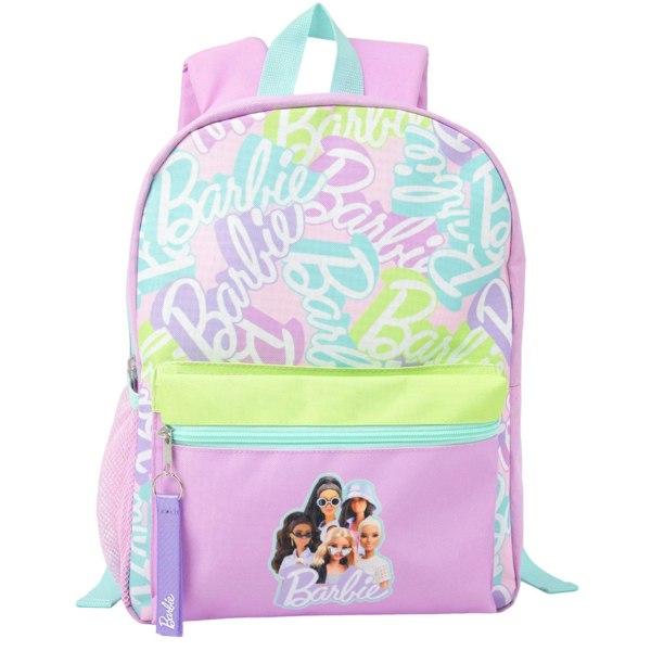 Barbie Backpack Set (Pack Of 4) - Purple