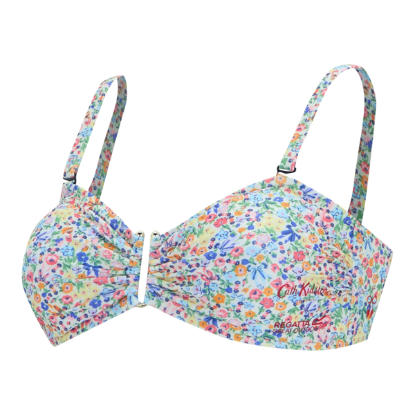 Regatta Womens Cath Kidston Harmony Ditsy Bikini Top - Cream
