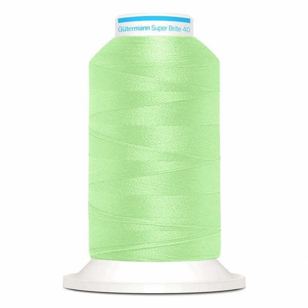 Gutermann Super Brite Polyester 40 Embroidery Thread 1000m Polyester Thread Suitable For Embroidery