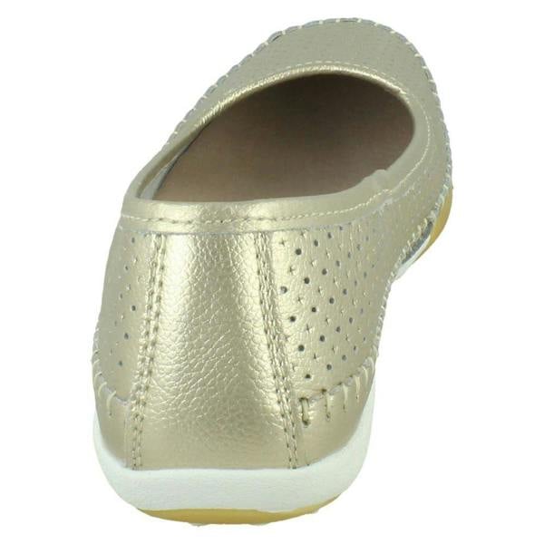 Down to Earth Ladies Down To Earth Ballerina Casual Shoes F80573