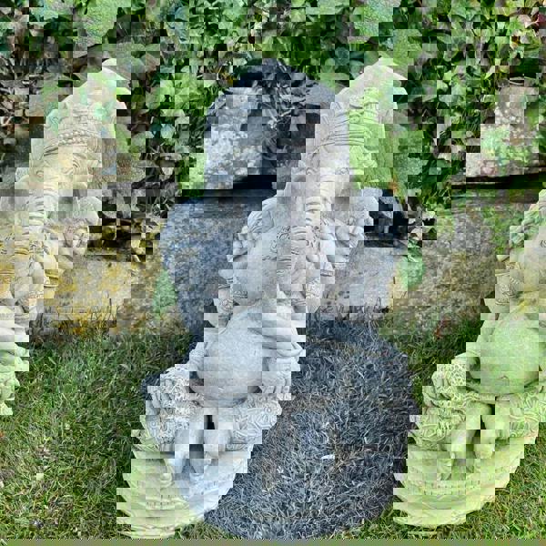 Stunning Small Ganesh Garden Statue