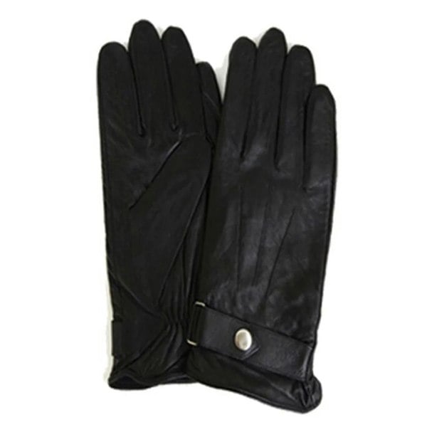 Eastern Counties Leather Mens Classic Leather Winter Gloves - Black