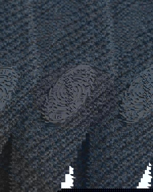 Lambretta Knitted Fleece Turn Up Bobble Skater Style Beanie Hat