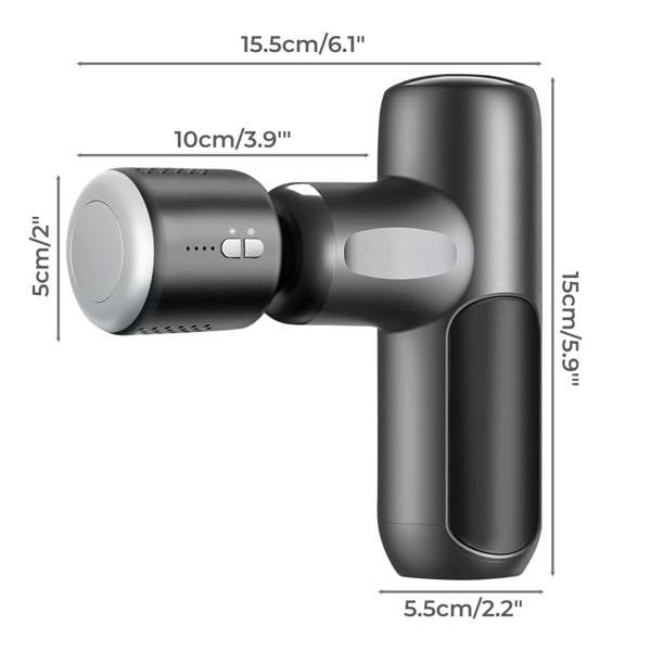 Centra Massage Gun Deep Tissue Heating Cooling Head for Muscle Deep Relaxation