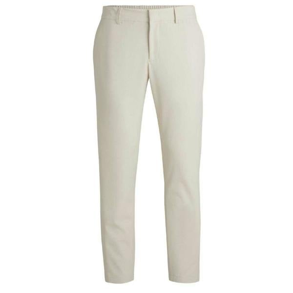 Boss Mens Genius Chinos - White - 