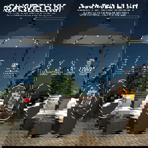 Patio Offset Umbrella