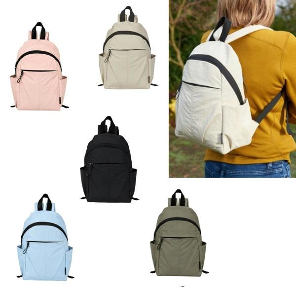 Lorenz Crinkled Nylon Backpack