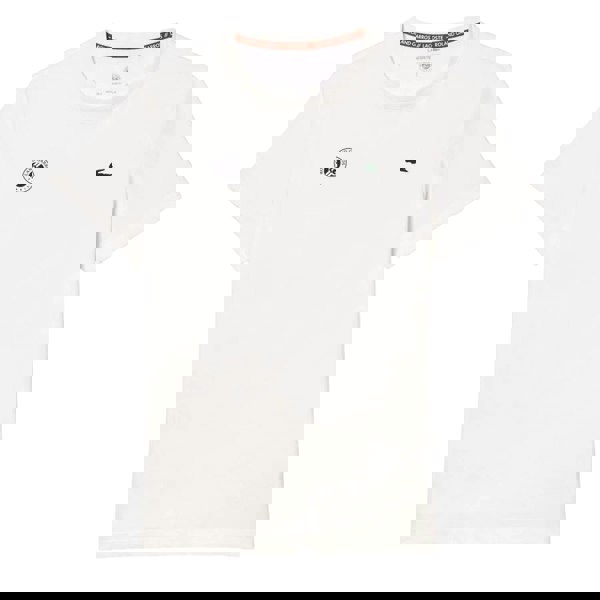 Lacoste Mens Roland-Garros Ultra Dry Tennis T-Shirt - White