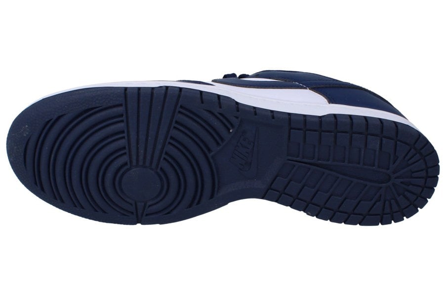 Nike Dunk Low Retro Mens Trainers Hf5441  107 - White Midnight Navy 107 - Photo 4
