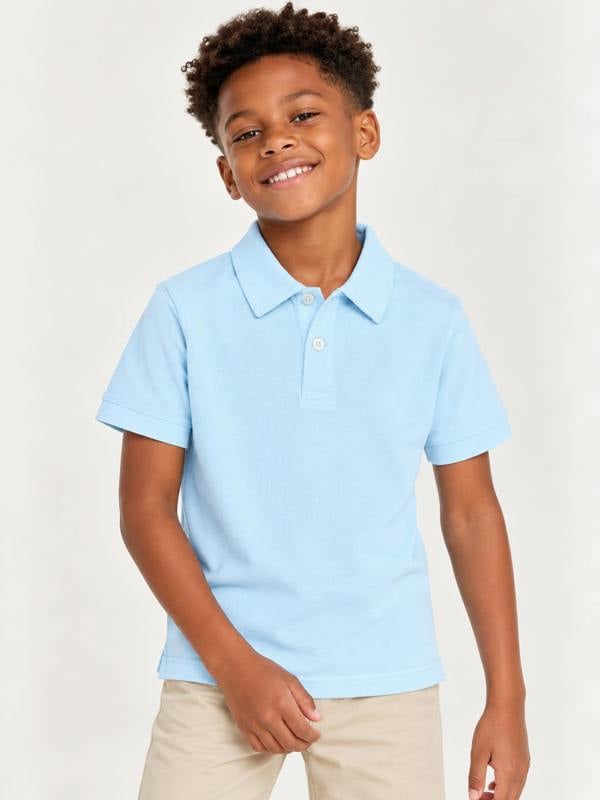 Childsplay Boys Short Sleeve Polo Shirt in Blue