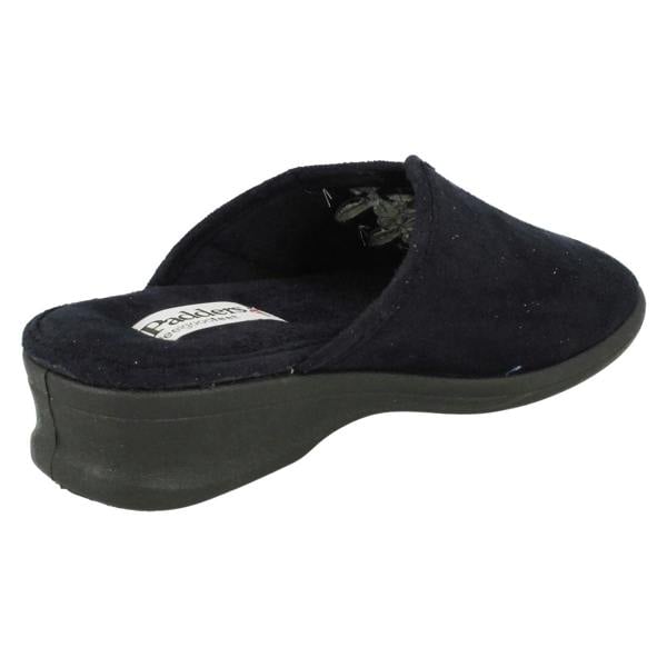 Padders Ladies Padders Wedge Heel Slipper Sable