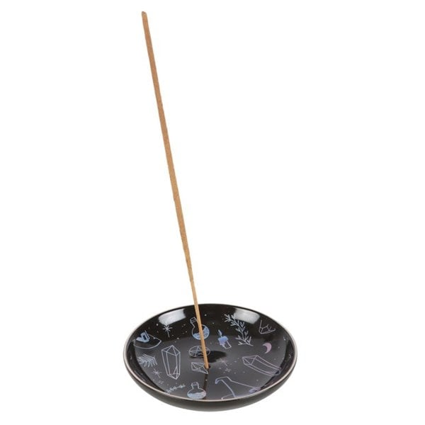 Serano Crystal Witch Incense Holder Plate
