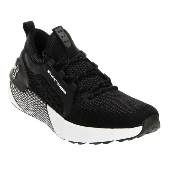 Under Armour Mens Hovr Phantom 3 SE Running Shoes - Black/White