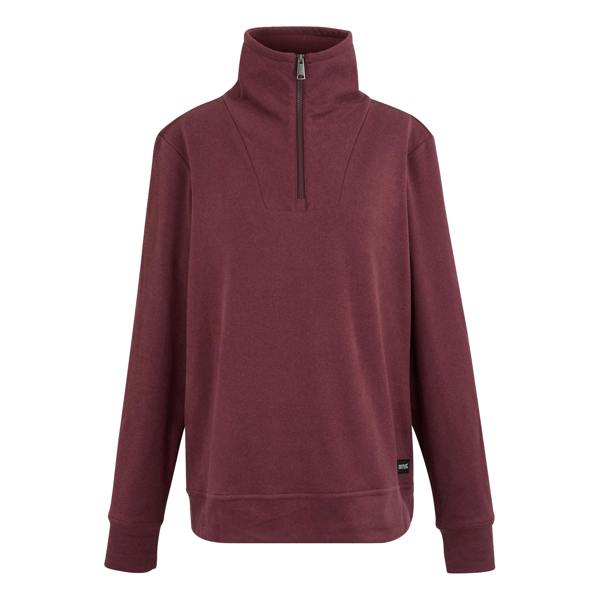 Regatta Womens/Ladies Demmi Quarter Zip Fleece Top - Fig - 