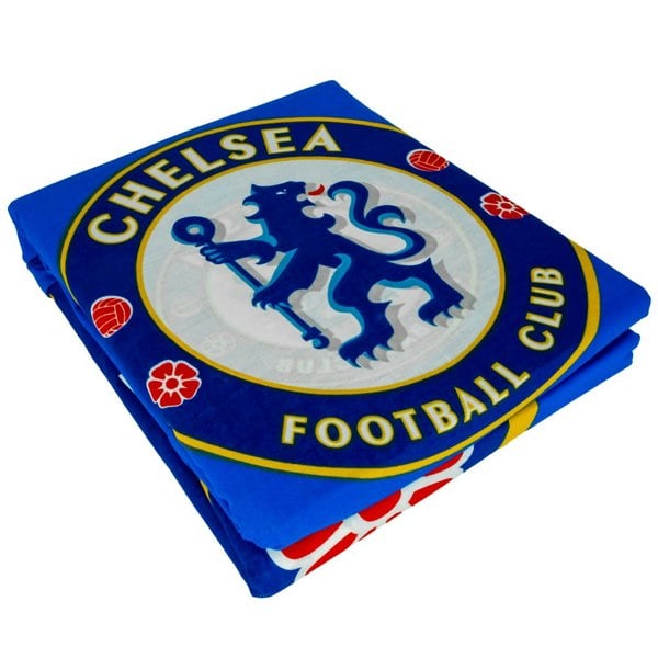 Chelsea FC Double Duvet Set - Blue/White/Gold