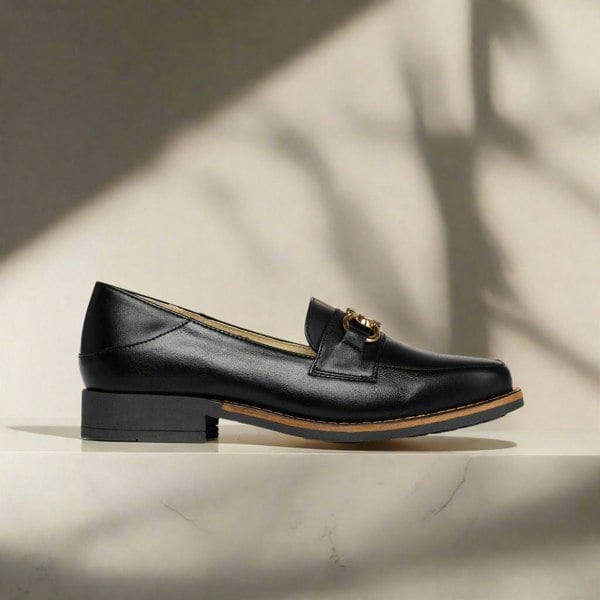 meredith loafers for bunions side view