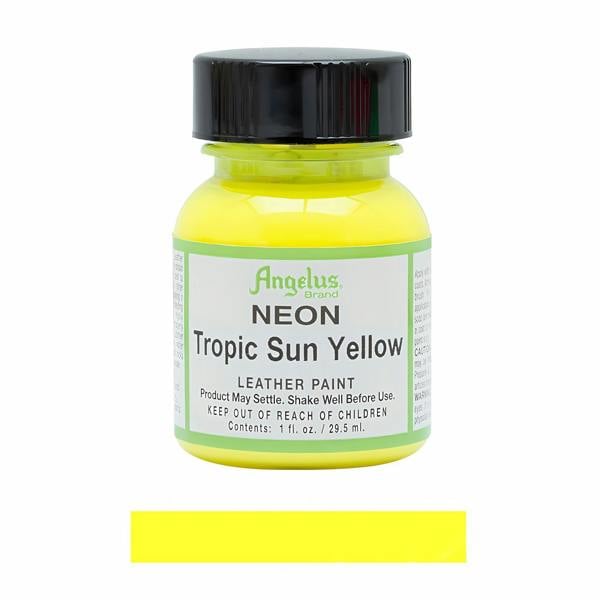 Angelus Neon Leather Paint for Sneaker Customs and Shoes 1oz