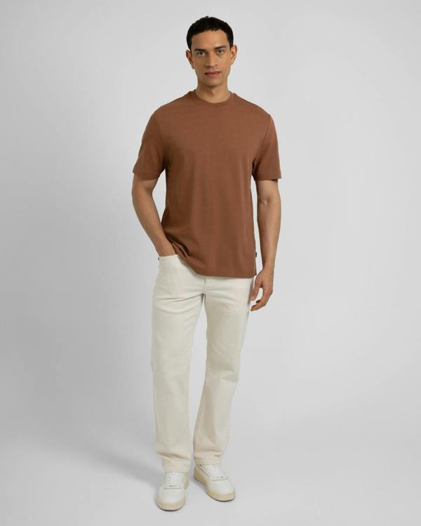 Steel & Jelly Hanbury - Herringbone Jacquard Texture T-Shirt