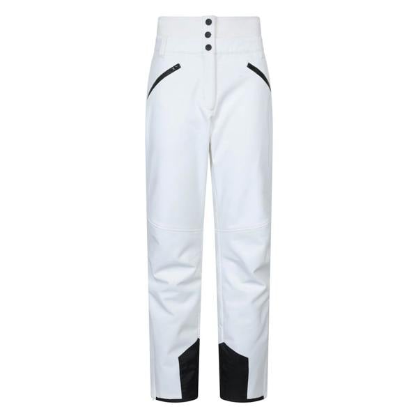 Mountain Warehouse Womens/Ladies Avalanche RECCO High Waist Ski Trousers - White - 