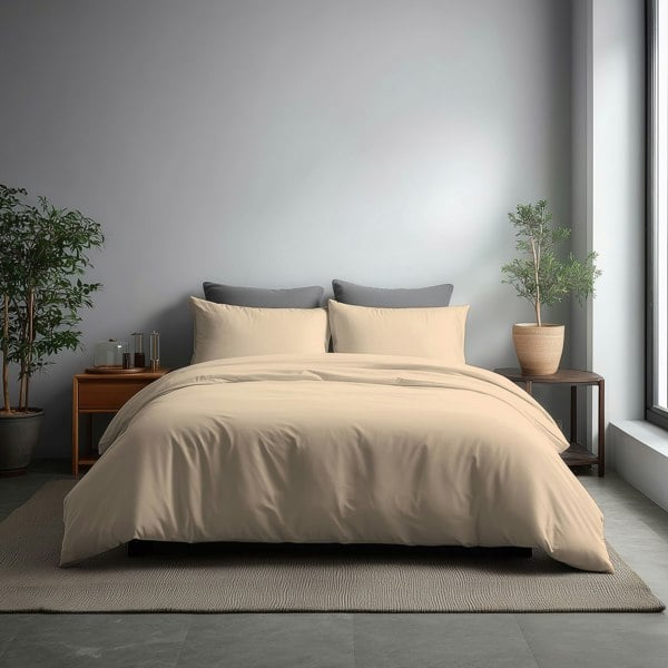 Snug City Microfibre Soft Touch Duvet Cover And Pillowcase/s Set Bed Linen