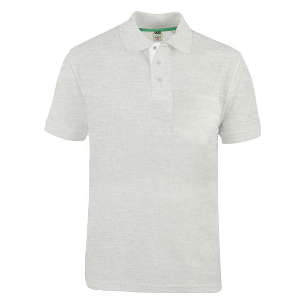 Duke Mens D555 Grant Pique Kingsize Polo Shirt - Grey - 