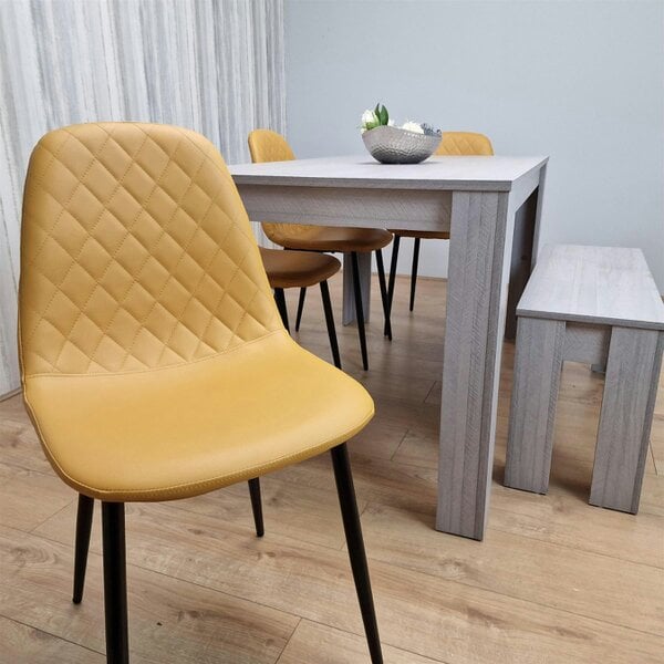 Kosy Koala Dining Table Set with 4 Chairs Dining Room, Kitchen table set of 4, and Bench