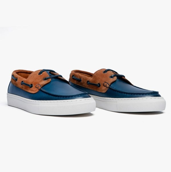 Ted Baker EUENB Mens Boat Shoes Navy