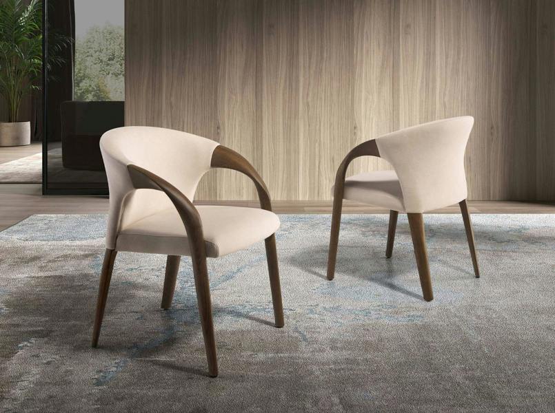 Angel Cerdá Cream Velvet Chair 5151