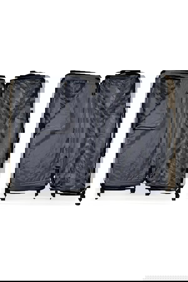 Pierre Cardin Harley Ultra Strong ABS Luggage Hard Sided Travel Suitcase 4 Wheels