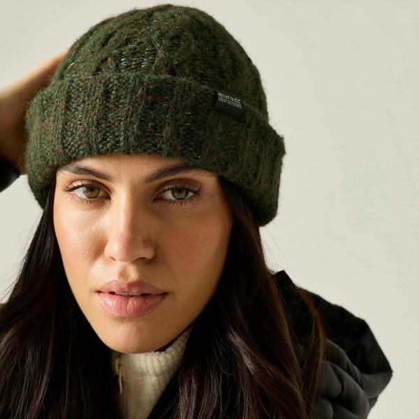 Regatta Womens/Ladies Multimix Beanie - Dark Khaki - 