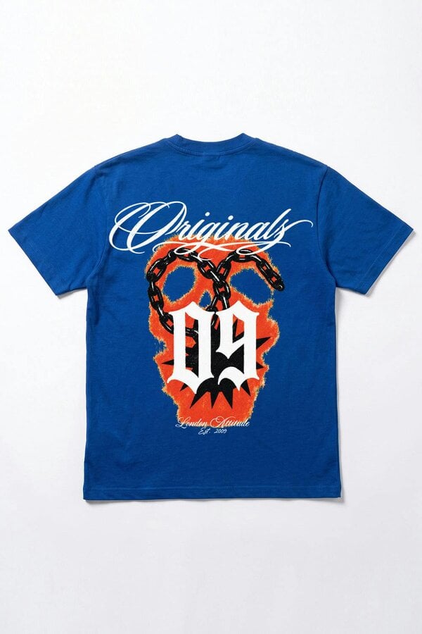 London Attitude Originals 09 Oversized Heavyweight Printed T-Shirt