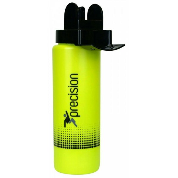 Precision Team 1L Water Bottle - Fluorescent Lime/Black