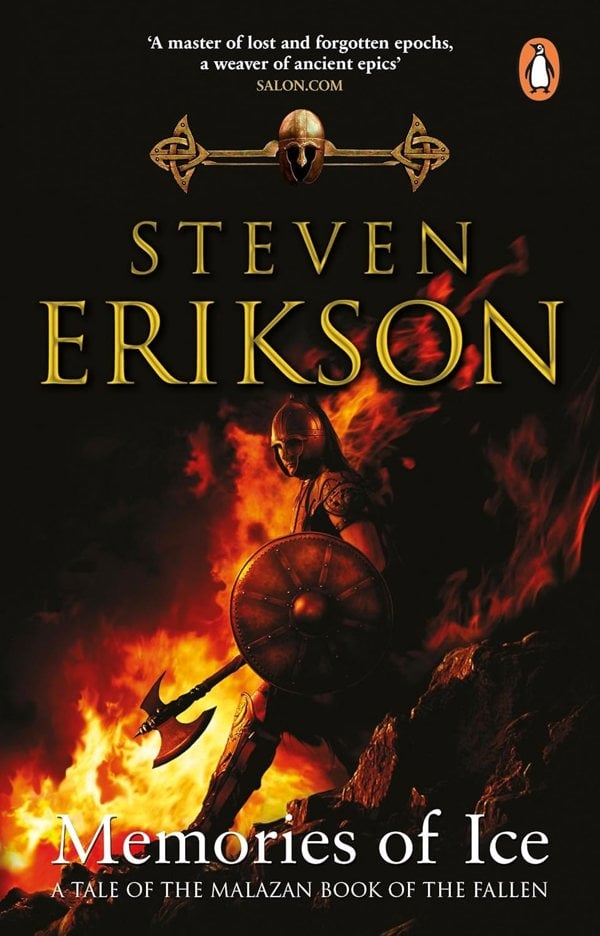 Malazan Book of the Fallen Series 3 Books Collection Set by Steven Erikson (Gardens Of The Moon, Deadhouse Gates, Memories of Ice)