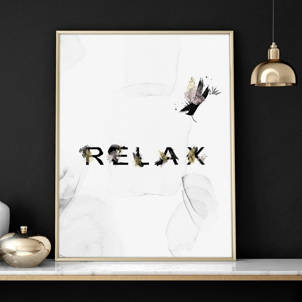 Wall art in bathroom | set of 3 Relaxing art prints